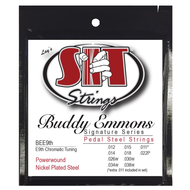 SIT Strings Buddy Emmons Pedal Steel Strings Nickel (S.I.T.), E9th Tuning, BEE9th - Image 1